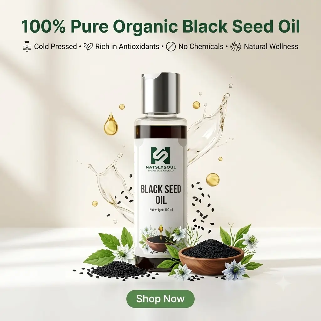 100% Pure Organic Black Seed Oil