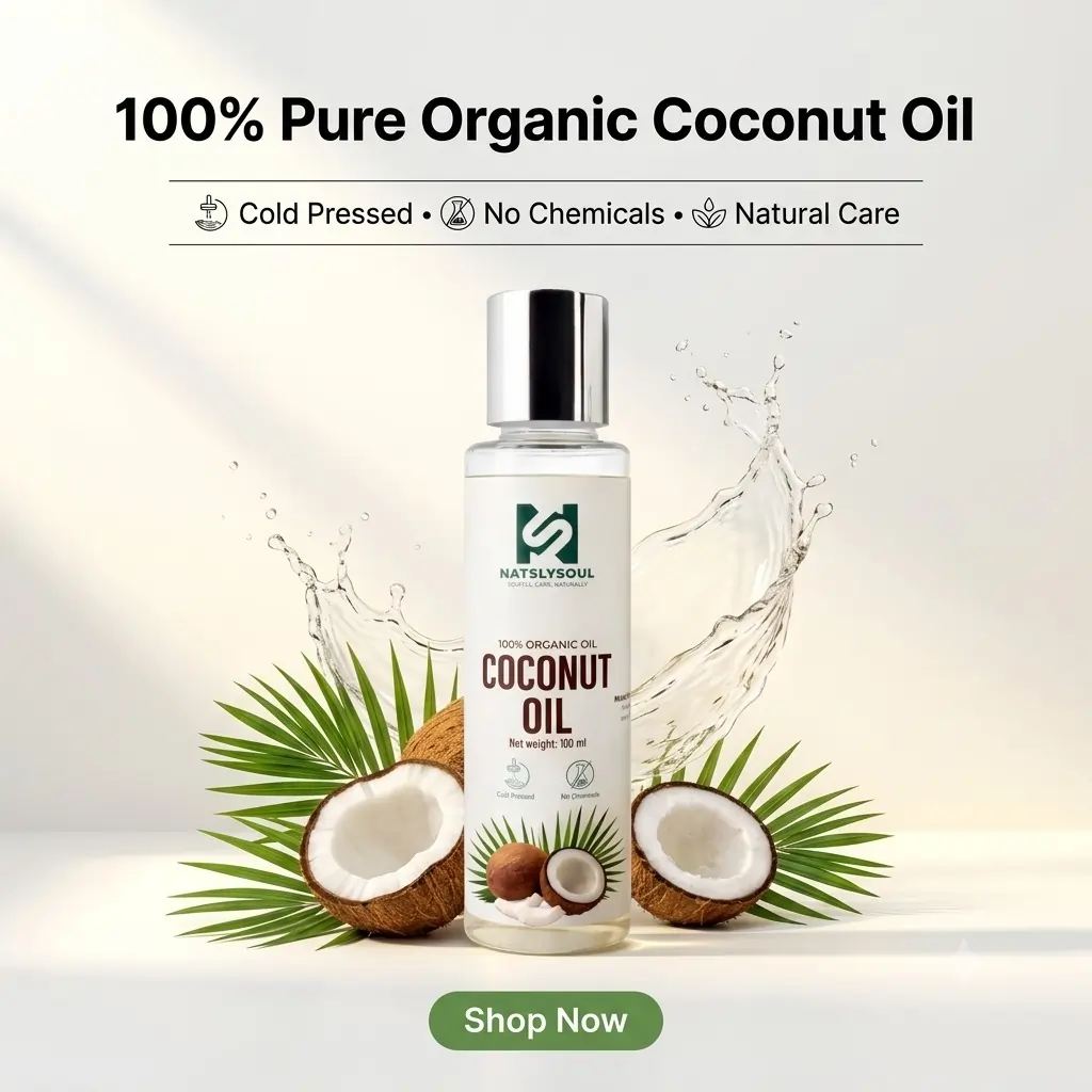 100% Pure Organic Coconut Oil